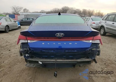 2022 Hyundai Elantra Sel z USA, uszkodzony, nr VIN 5NPLS4AG8NH086095
